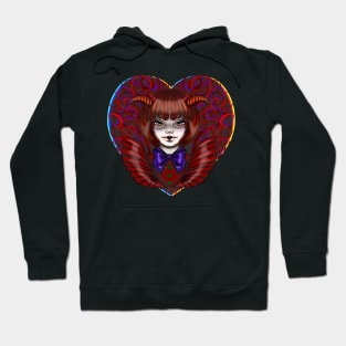 Little Devil San Valentin Hoodie